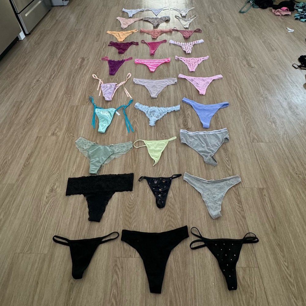 My Panty Inventory!